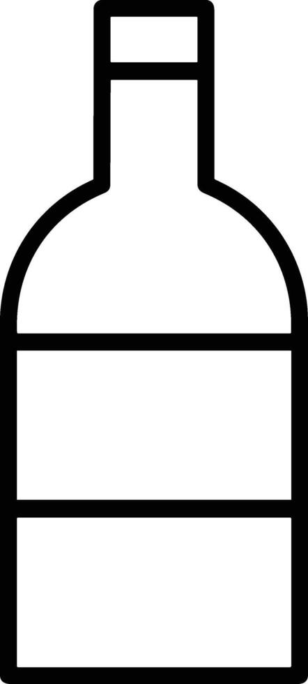 Bottle drink icon symbol image. Illustration of the drink water bottle glass design image vector