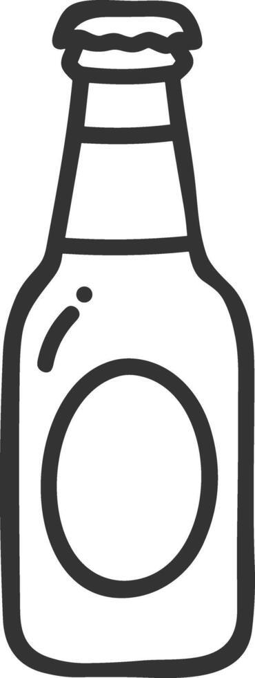 Bottle drink icon symbol image. Illustration of the drink water bottle glass design image vector