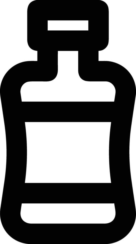Bottle drink icon symbol image. Illustration of the drink water bottle glass design image vector