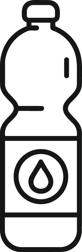 Bottle drink icon symbol image. Illustration of the drink water bottle glass design image vector