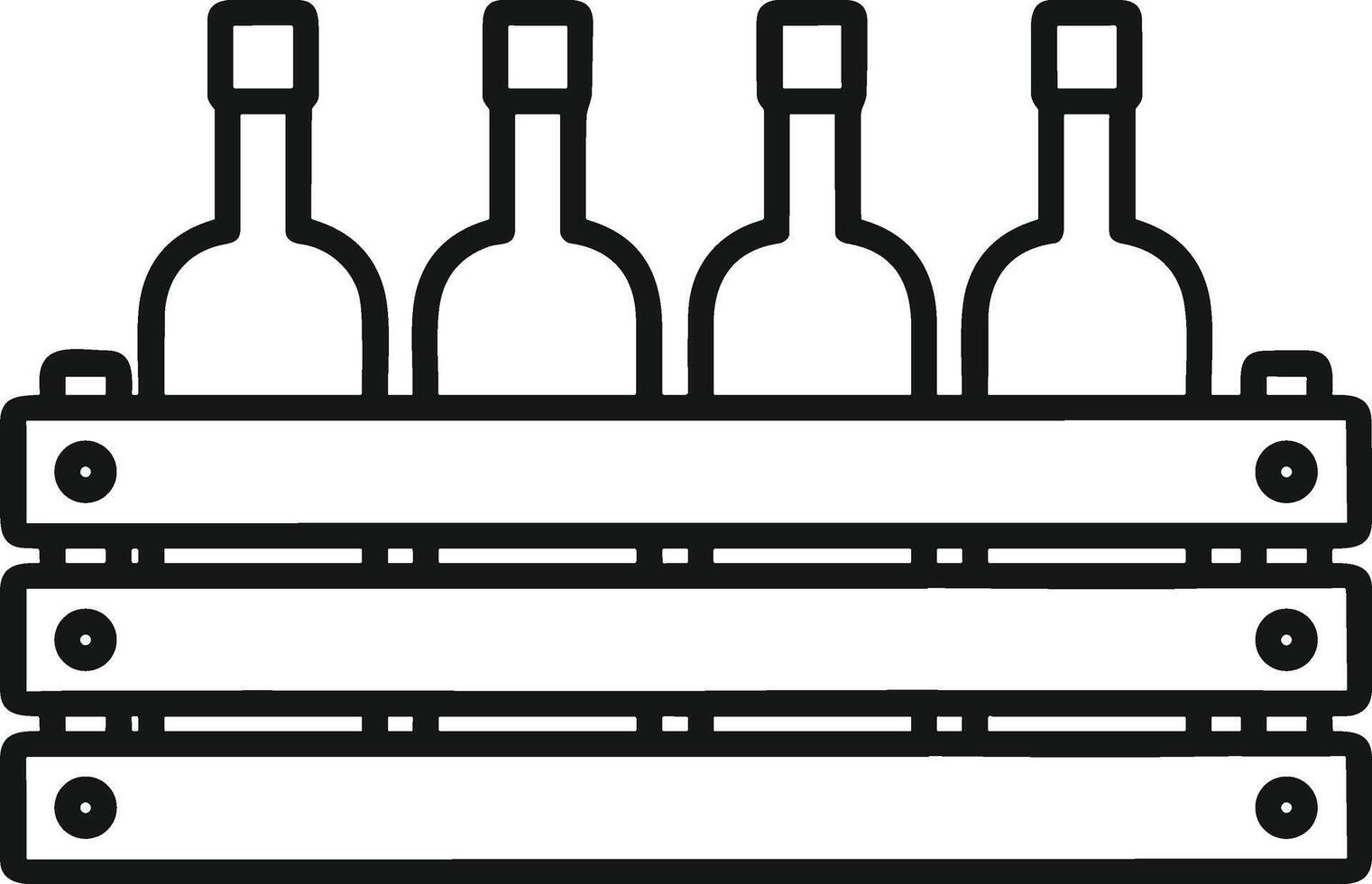 Bottle drink icon symbol image. Illustration of the drink water bottle glass design image vector