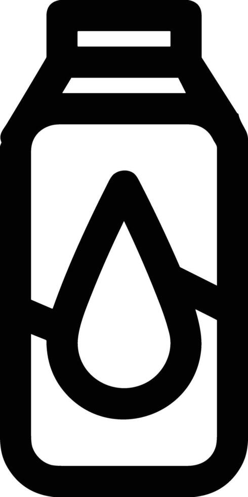 Bottle drink icon symbol image. Illustration of the drink water bottle glass design image vector