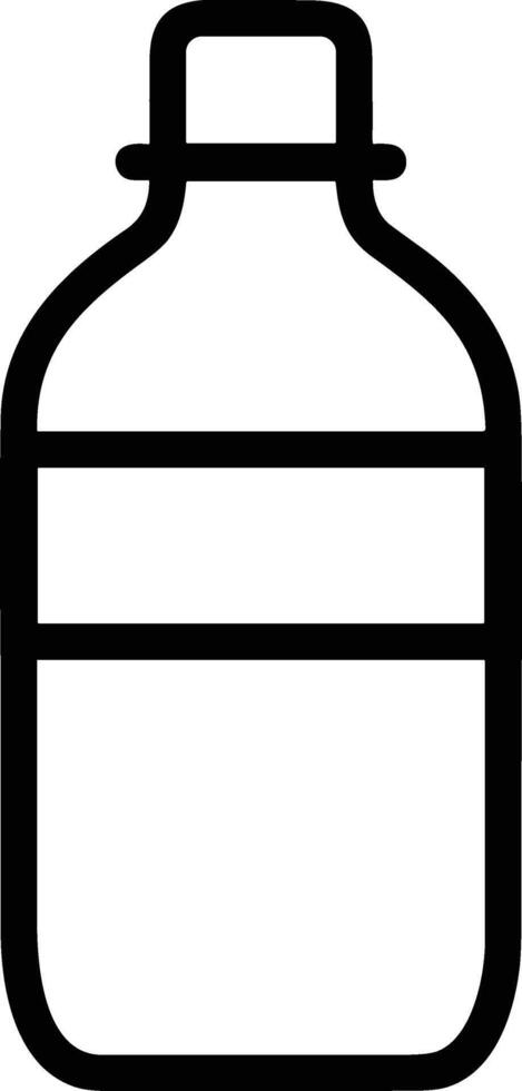 Bottle drink icon symbol image. Illustration of the drink water bottle glass design image vector