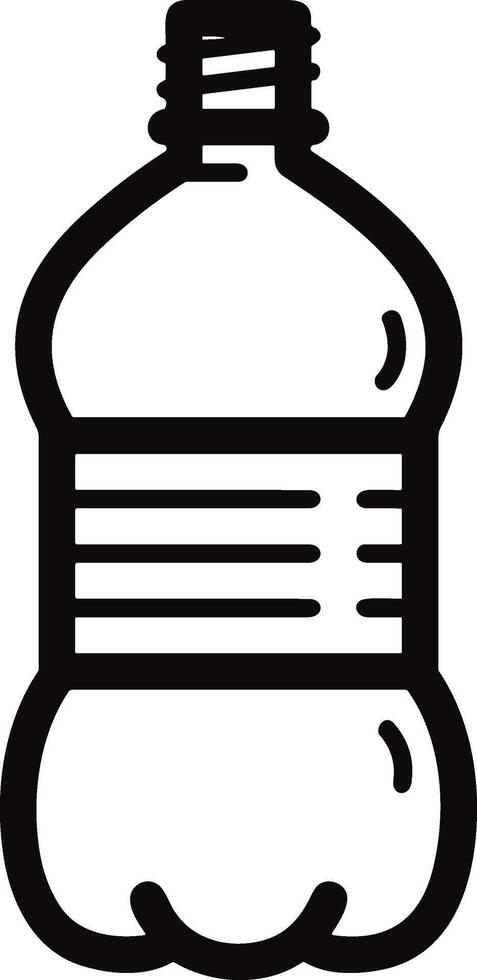 Bottle drink icon symbol image. Illustration of the drink water bottle glass design image vector