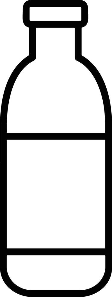 Bottle drink icon symbol image. Illustration of the drink water bottle glass design image vector