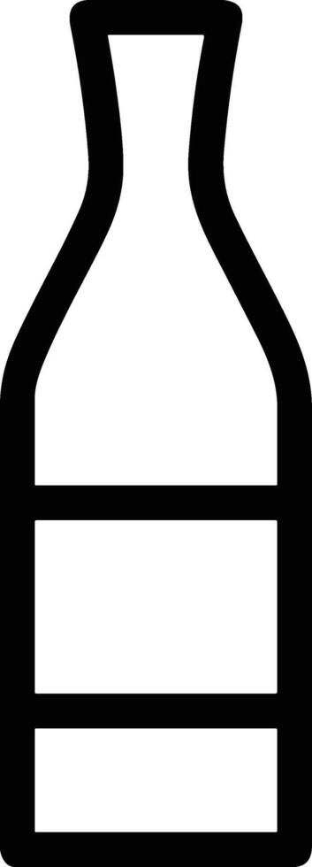 Bottle drink icon symbol image. Illustration of the drink water bottle glass design image vector