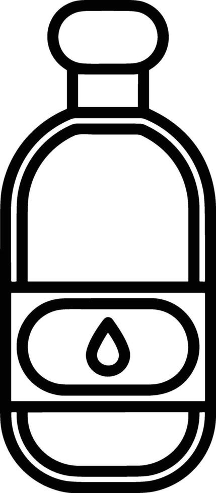 Bottle drink icon symbol image. Illustration of the drink water bottle glass design image vector