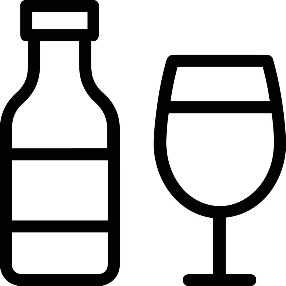 Bottle drink icon symbol image. Illustration of the drink water bottle glass design image vector