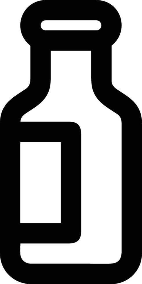 Bottle drink icon symbol image. Illustration of the drink water bottle glass design image vector