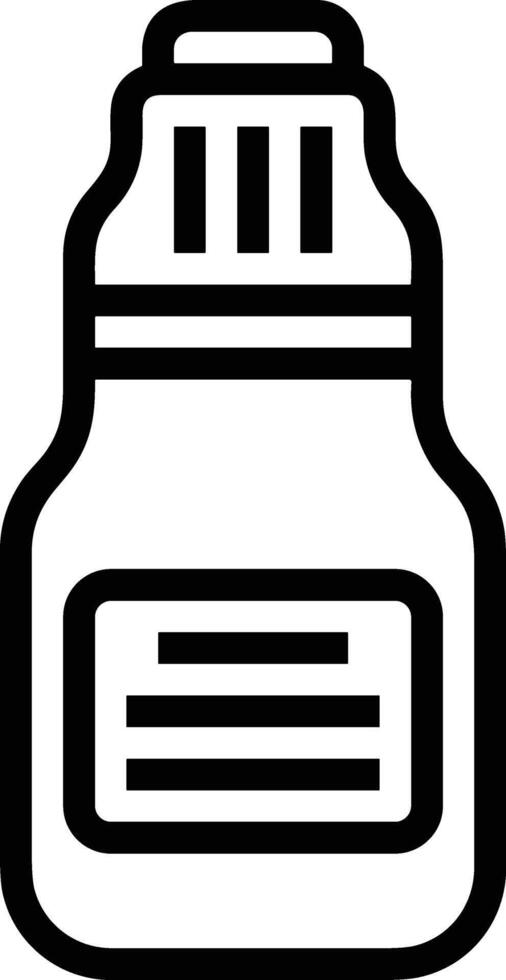 Bottle drink icon symbol image. Illustration of the drink water bottle glass design image vector
