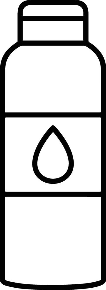Bottle drink icon symbol image. Illustration of the drink water bottle glass design image vector