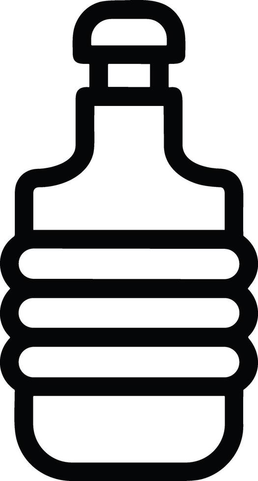Bottle drink icon symbol image. Illustration of the drink water bottle glass design image vector