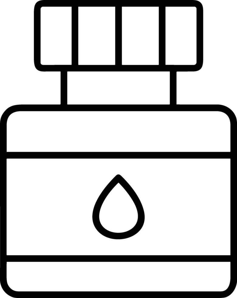 Bottle drink icon symbol image. Illustration of the drink water bottle glass design image vector