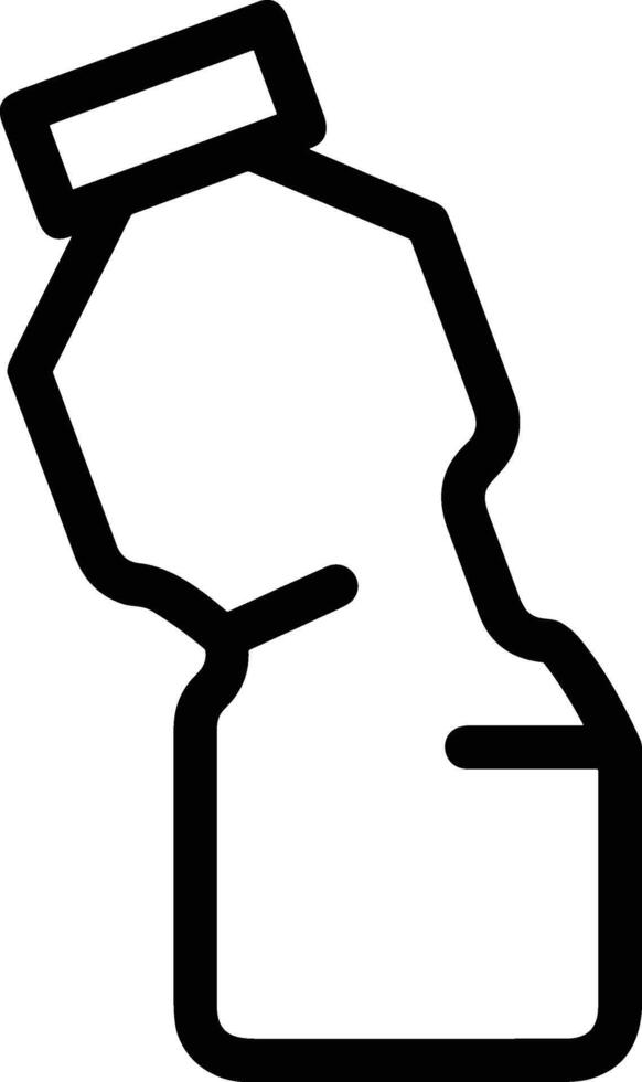 Bottle drink icon symbol image. Illustration of the drink water bottle glass design image vector
