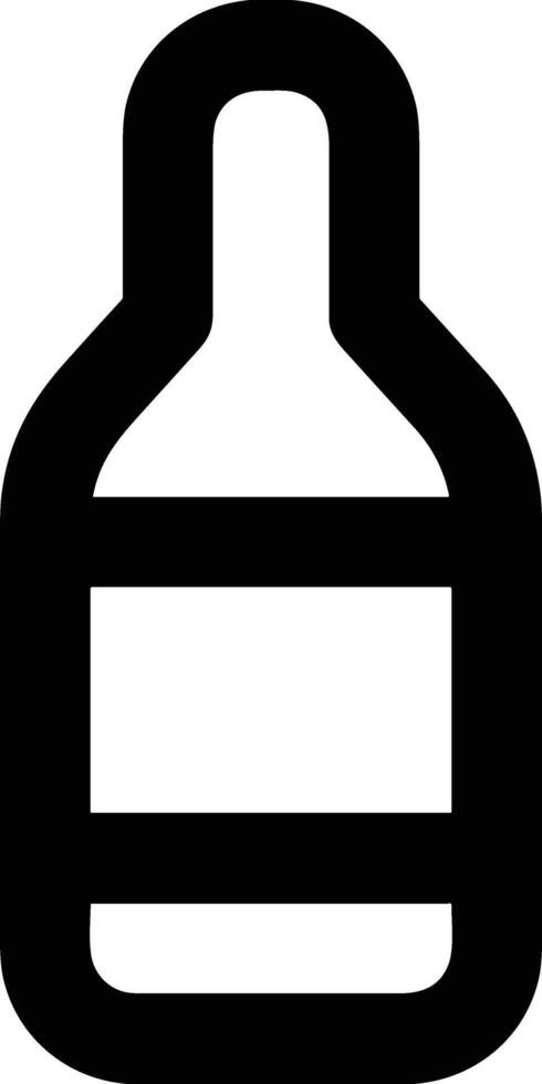 Bottle drink icon symbol image. Illustration of the drink water bottle glass design image vector