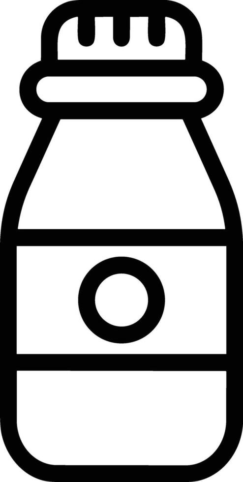 Bottle drink icon symbol image. Illustration of the drink water bottle glass design image vector