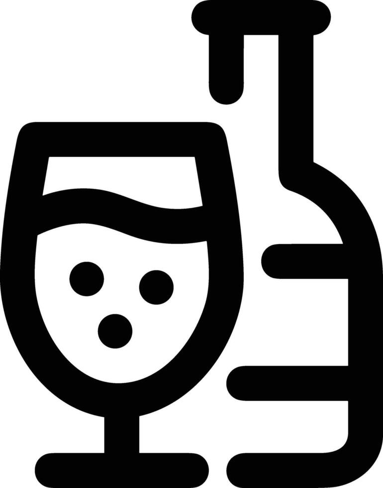 Bottle drink icon symbol image. Illustration of the drink water bottle glass design image vector