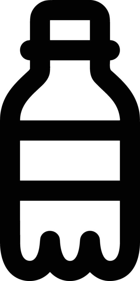 Bottle drink icon symbol image. Illustration of the drink water bottle glass design image vector