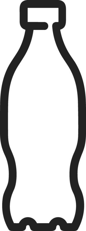 Bottle drink icon symbol image. Illustration of the drink water bottle glass design image vector