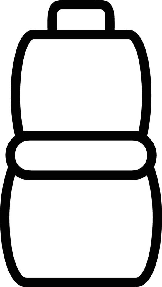 Bottle drink icon symbol image. Illustration of the drink water bottle glass design image vector