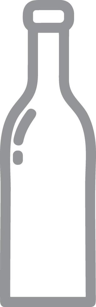 Bottle drink icon symbol image. Illustration of the drink water bottle glass design image vector
