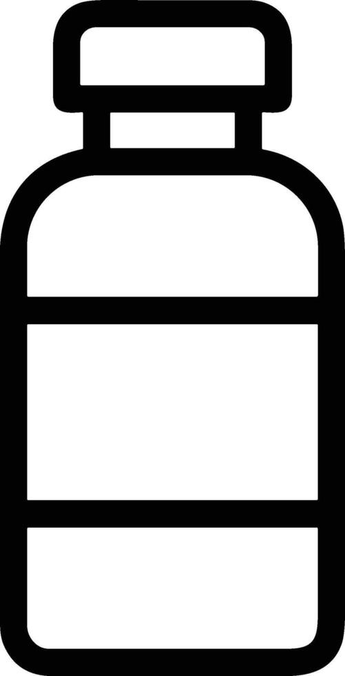 Bottle drink icon symbol image. Illustration of the drink water bottle glass design image vector