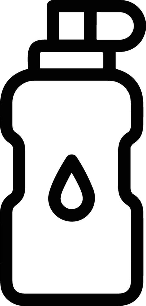 Bottle drink icon symbol image. Illustration of the drink water bottle glass design image vector