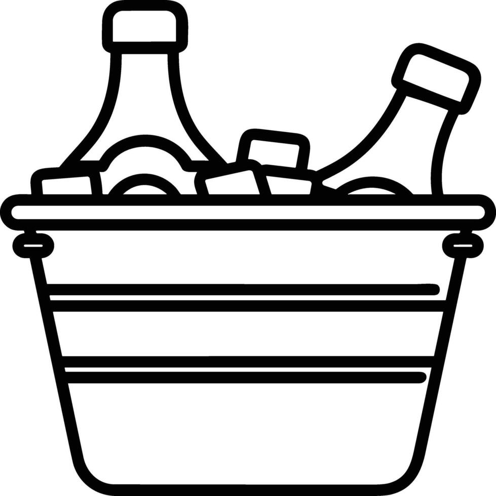 Bottle drink icon symbol image. Illustration of the drink water bottle glass design image vector