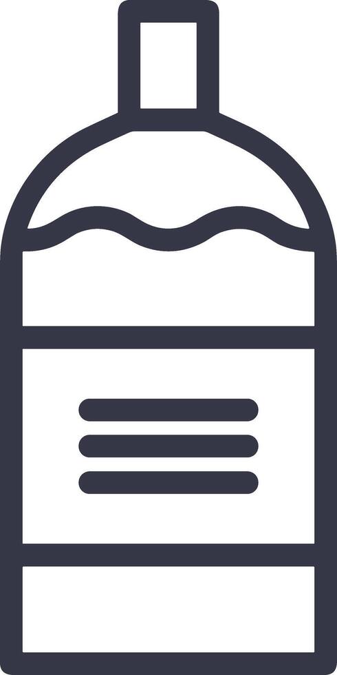 Bottle drink icon symbol image. Illustration of the drink water bottle glass design image vector