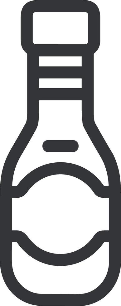 Bottle drink icon symbol image. Illustration of the drink water bottle glass design image vector