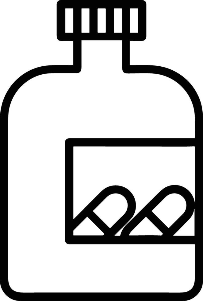 Bottle drink icon symbol image. Illustration of the drink water bottle glass design image vector