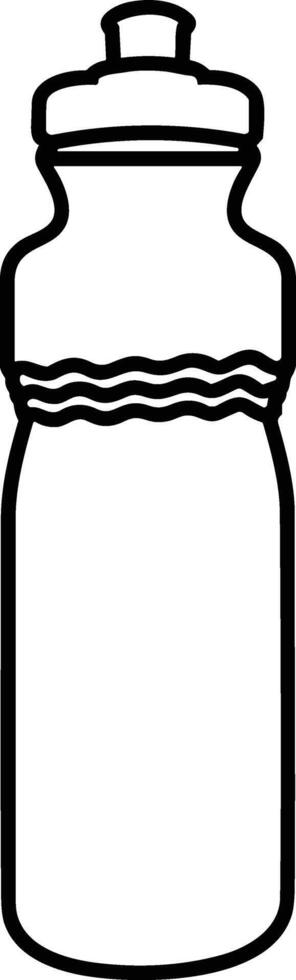 Bottle drink icon symbol image. Illustration of the drink water bottle glass design image vector