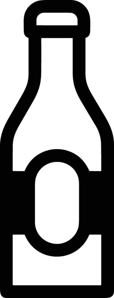 Bottle drink icon symbol image. Illustration of the drink water bottle glass design image vector