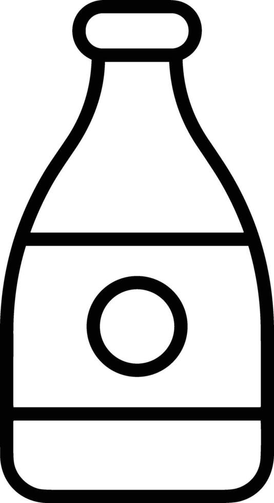 Bottle drink icon symbol image. Illustration of the drink water bottle glass design image vector