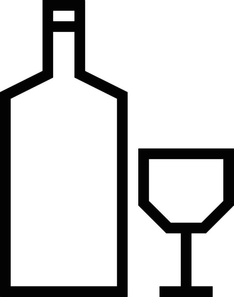 Bottle drink icon symbol image. Illustration of the drink water bottle glass design image vector