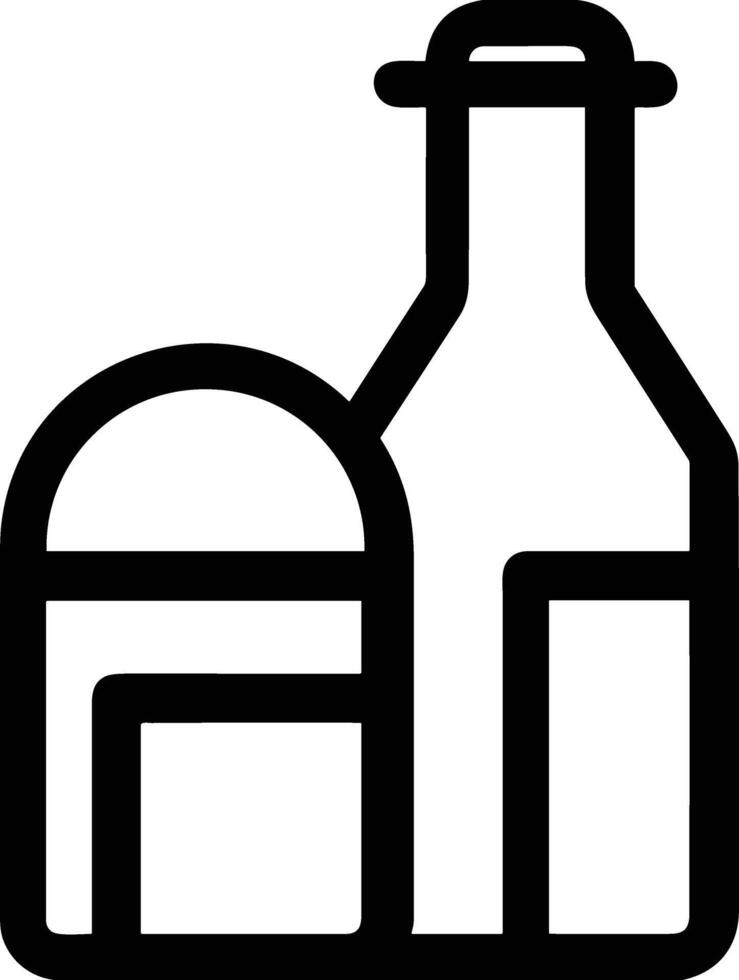 Bottle drink icon symbol image. Illustration of the drink water bottle glass design image vector