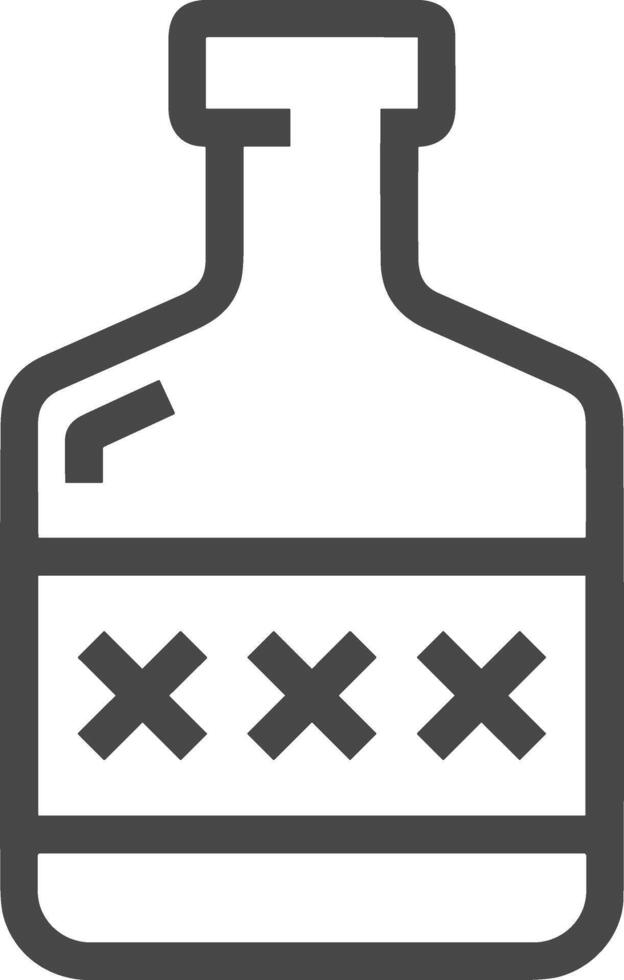 Bottle drink icon symbol image. Illustration of the drink water bottle glass design image vector