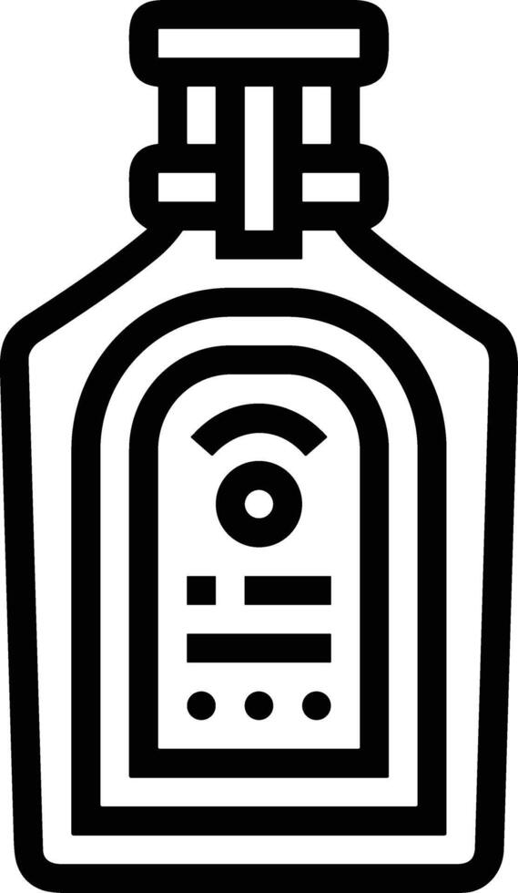 Bottle drink icon symbol image. Illustration of the drink water bottle glass design image vector