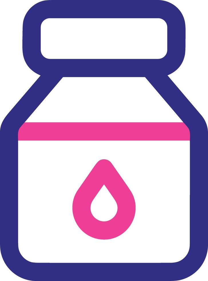 Bottle drink icon symbol image. Illustration of the drink water bottle glass design image vector