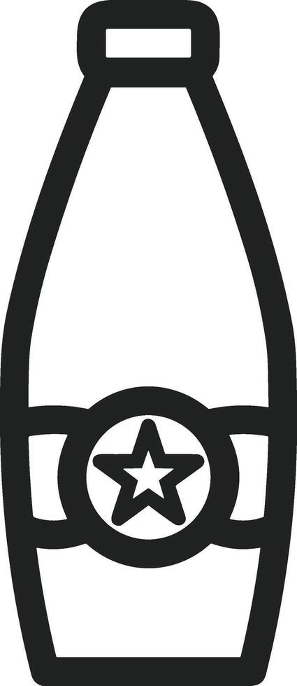 Bottle drink icon symbol image. Illustration of the drink water bottle glass design image vector