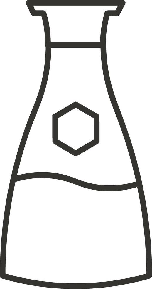 Bottle drink icon symbol image. Illustration of the drink water bottle glass design image vector