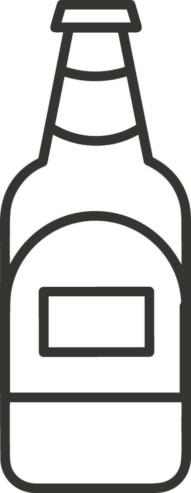 Bottle drink icon symbol image. Illustration of the drink water bottle glass design image vector