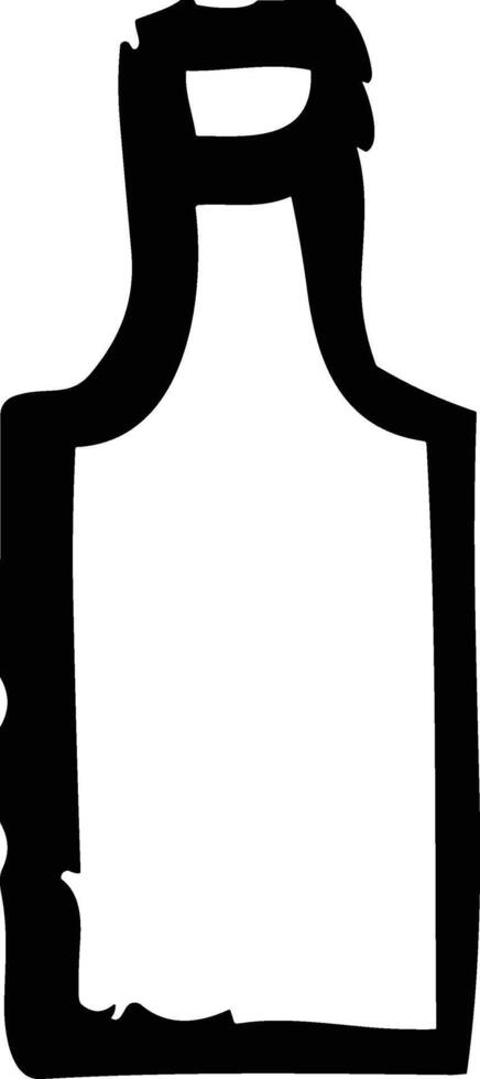 Bottle drink icon symbol image. Illustration of the drink water bottle glass design image vector