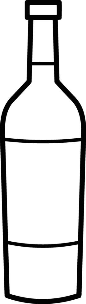 Bottle drink icon symbol image. Illustration of the drink water bottle glass design image vector