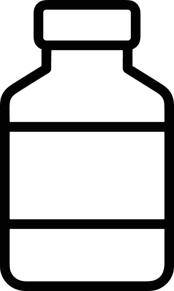 Bottle drink icon symbol image. Illustration of the drink water bottle glass design image vector