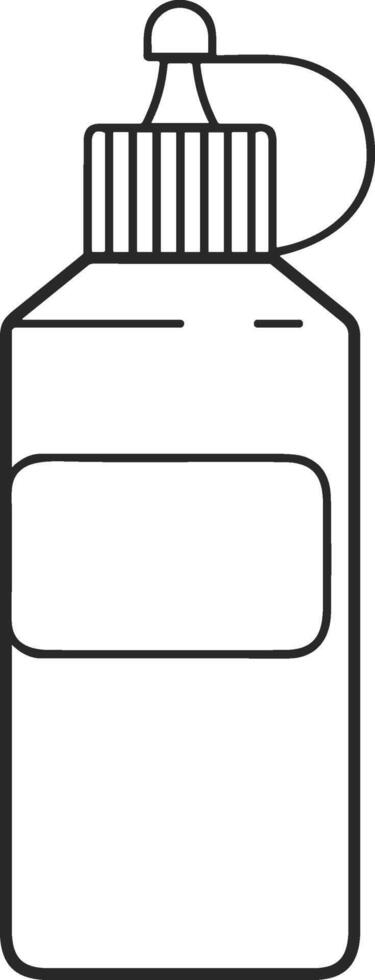 Bottle drink icon symbol image. Illustration of the drink water bottle glass design image vector