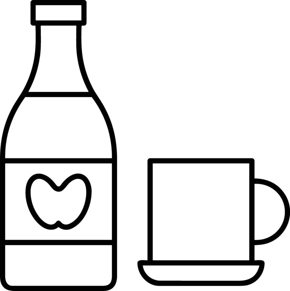 Bottle drink icon symbol image. Illustration of the drink water bottle glass design image vector