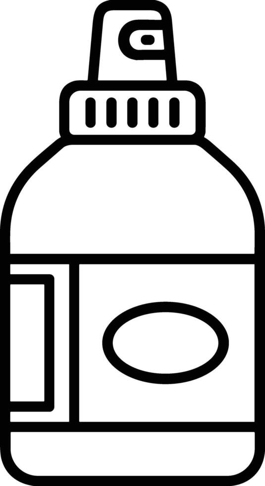 Bottle drink icon symbol image. Illustration of the drink water bottle glass design image vector