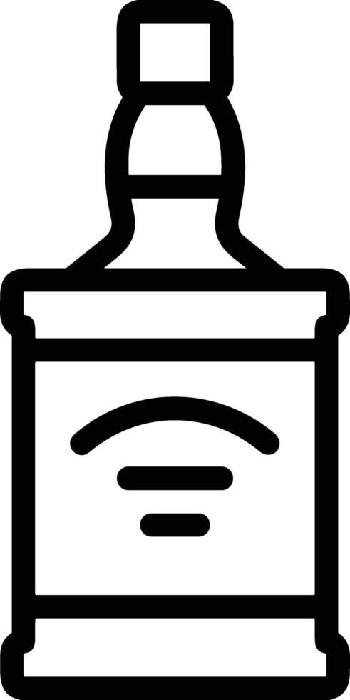 Bottle drink icon symbol image. Illustration of the drink water bottle glass design image vector