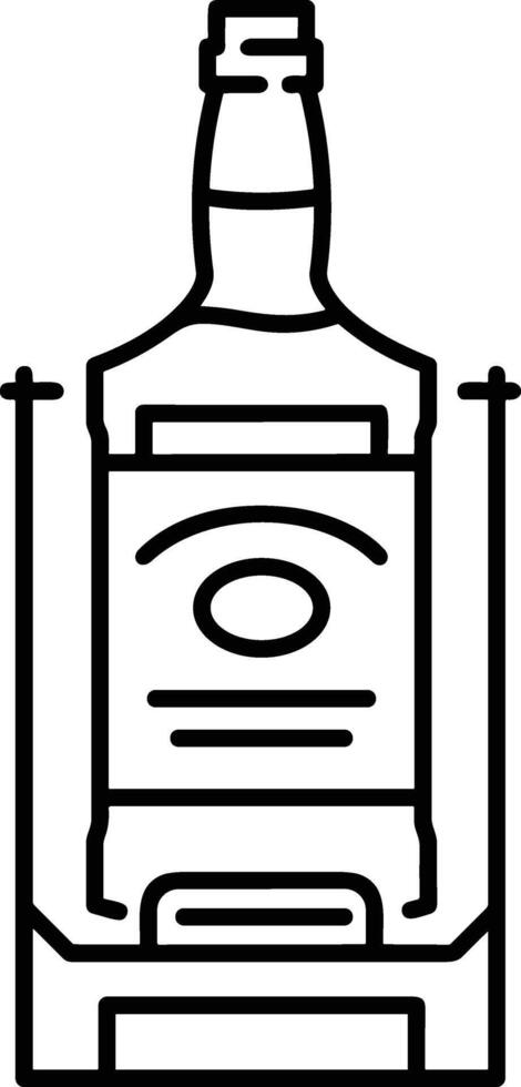 Bottle drink icon symbol image. Illustration of the drink water bottle glass design image vector
